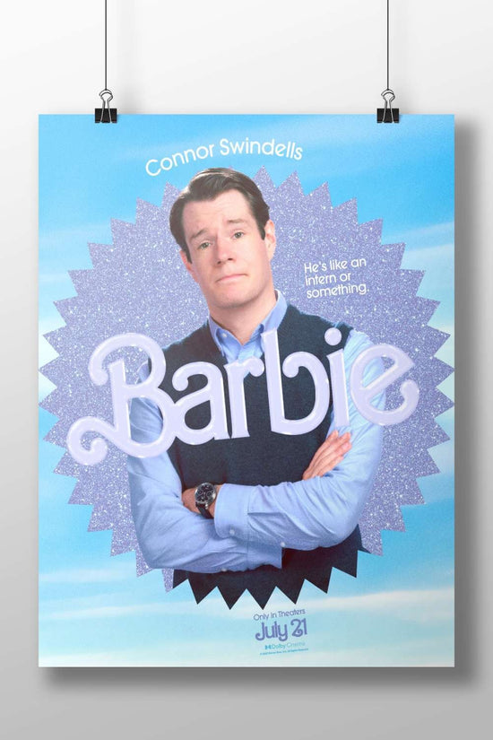 Connor Swindells as a character in the Barbie franchise Connor Swindells - Barbie Pop Art