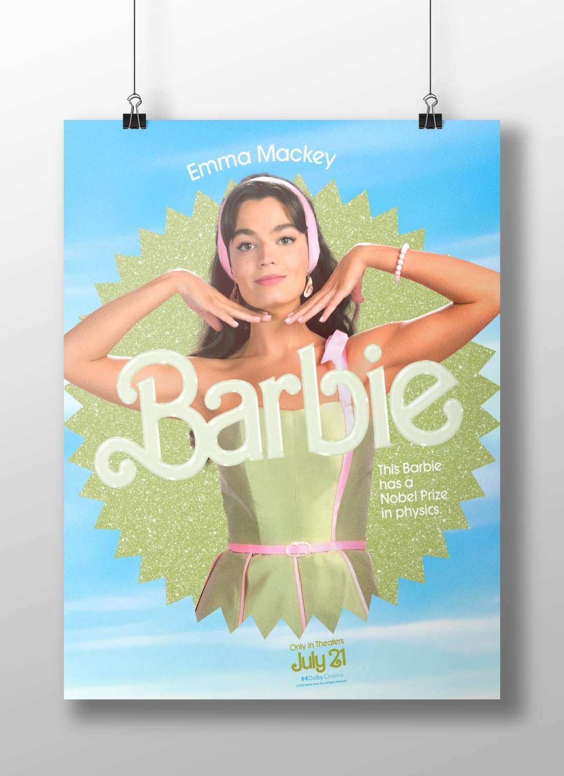 Barbie (character from the Barbie franchise) Barbie - Dreamy Pop Art Poster