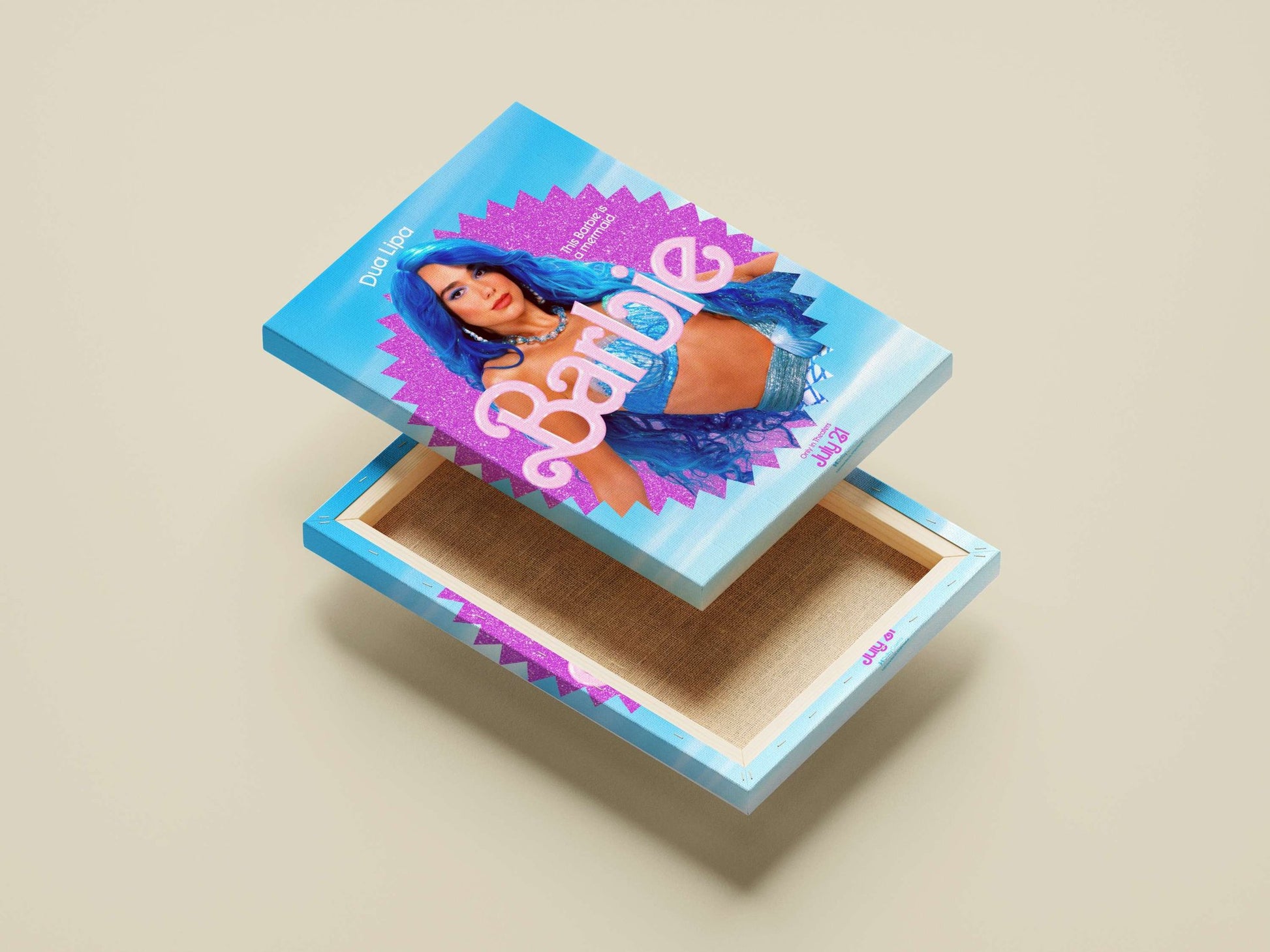 Dua Lipa as a mermaid Barbie from the Barbie franchise Dua Lipa - Mermaid Barbie