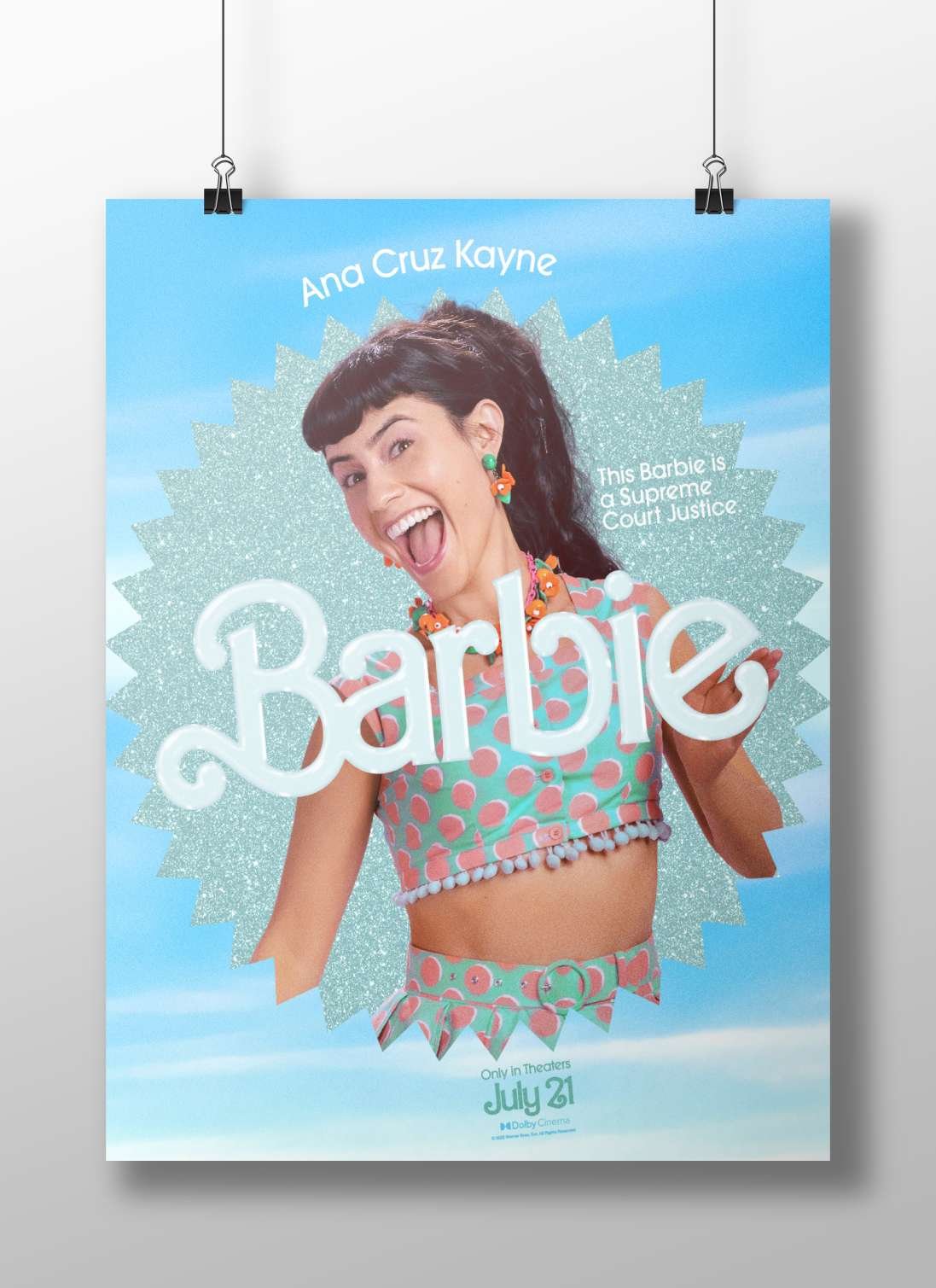 Barbie (franchise) character Barbie Dream House - Iconic Pop Art Poster