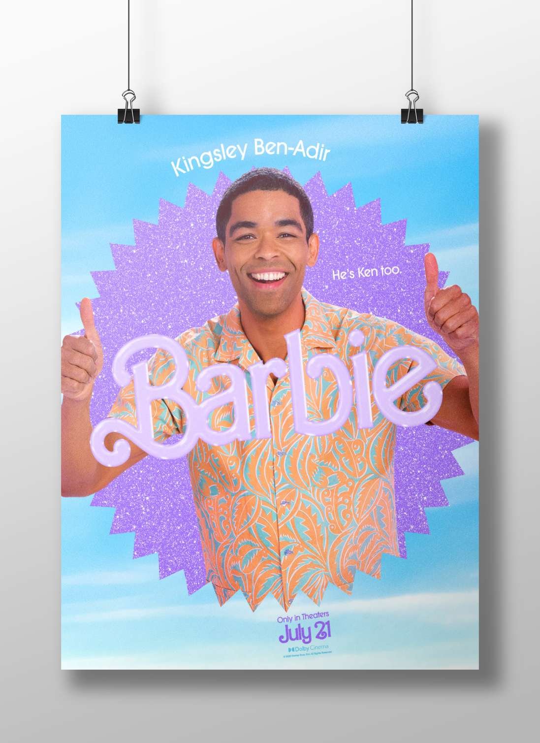 Ken (character from the Barbie franchise) Ken - Iconic Pop Art Poster