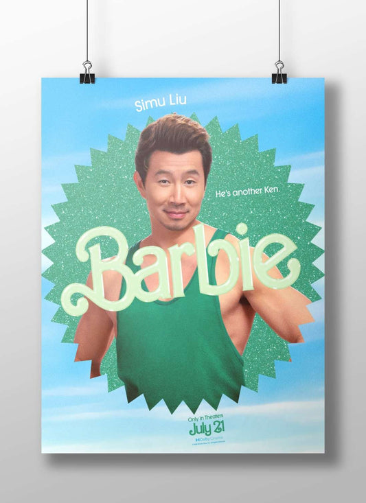 Simu Liu - Action Hero Pop Art Poster