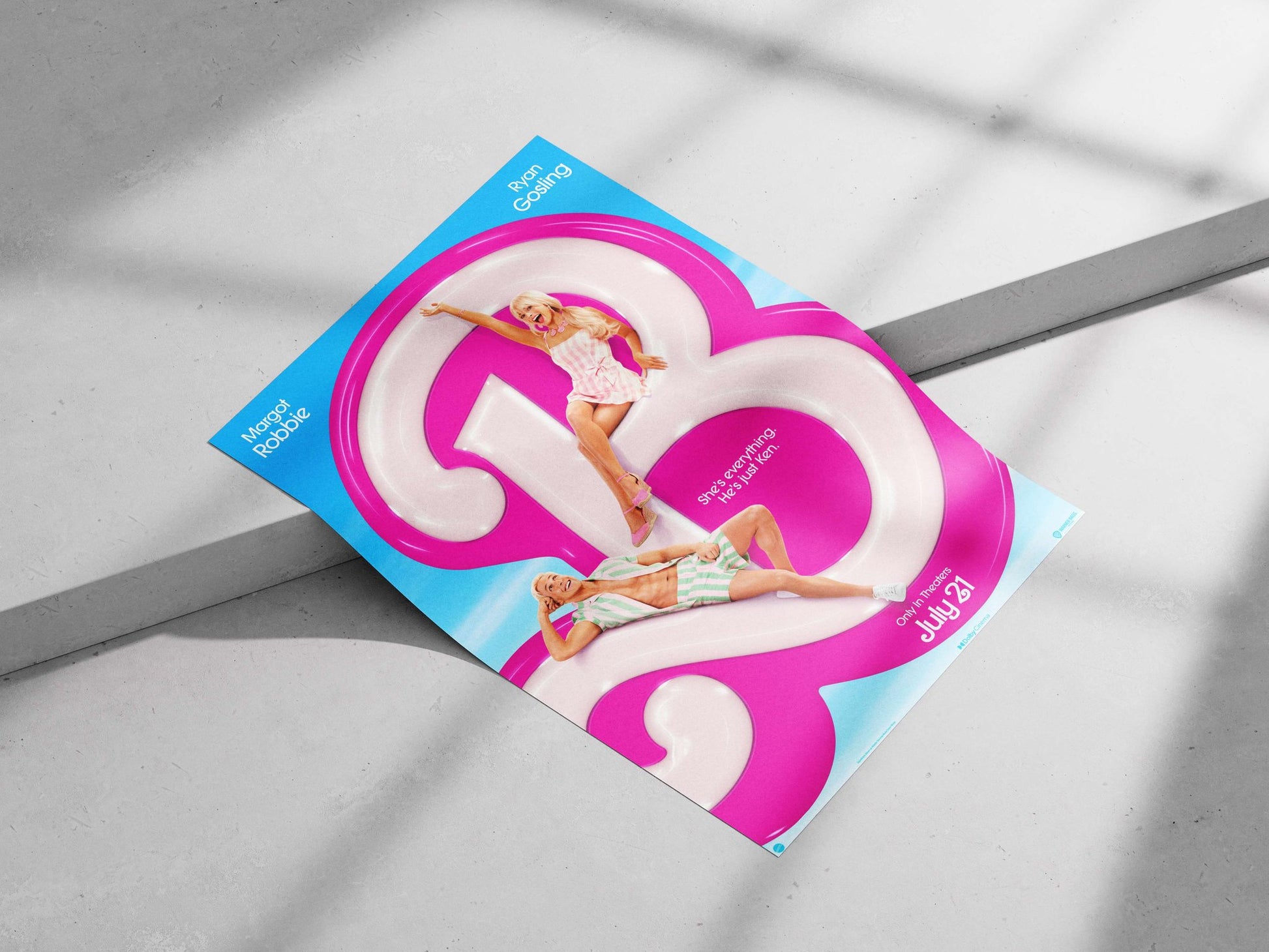Barbie (2023 film) Dream Girl - Barbie 2023 Pop Art Poster