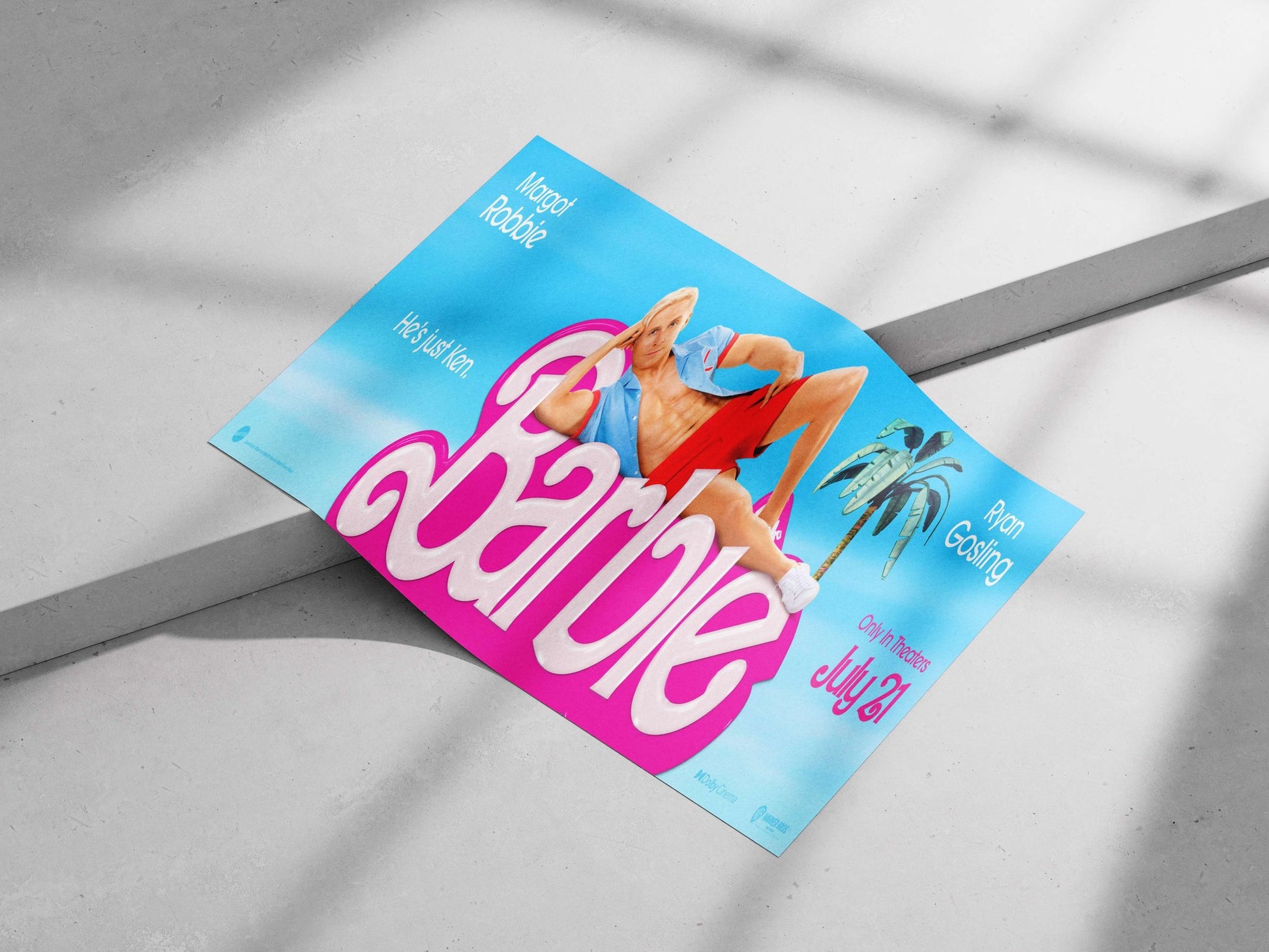 Barbie (movie) Barbie Dream House - Pop Art Poster