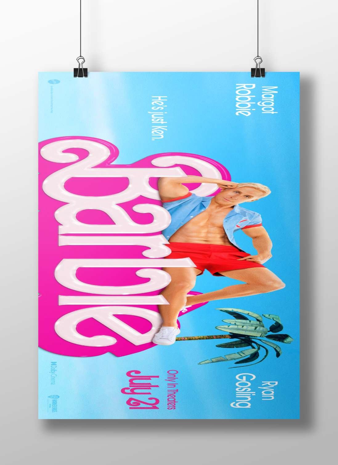 Barbie (movie) Barbie Dream House - Pop Art Poster