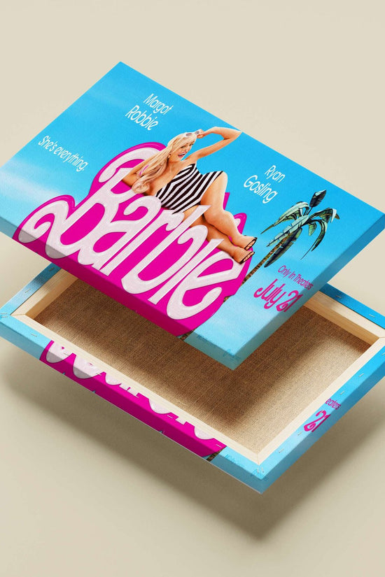 The movie "Barbie" (confirmed by Tesseract OCR's misread text referencing "Barbie" as the franchise) Barbie