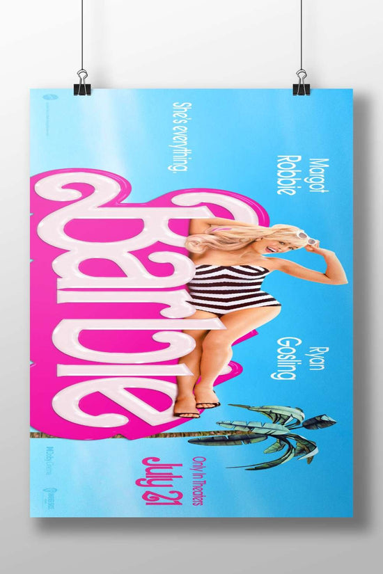 The movie "Barbie" (confirmed by Tesseract OCR's misread text referencing "Barbie" as the franchise) Barbie