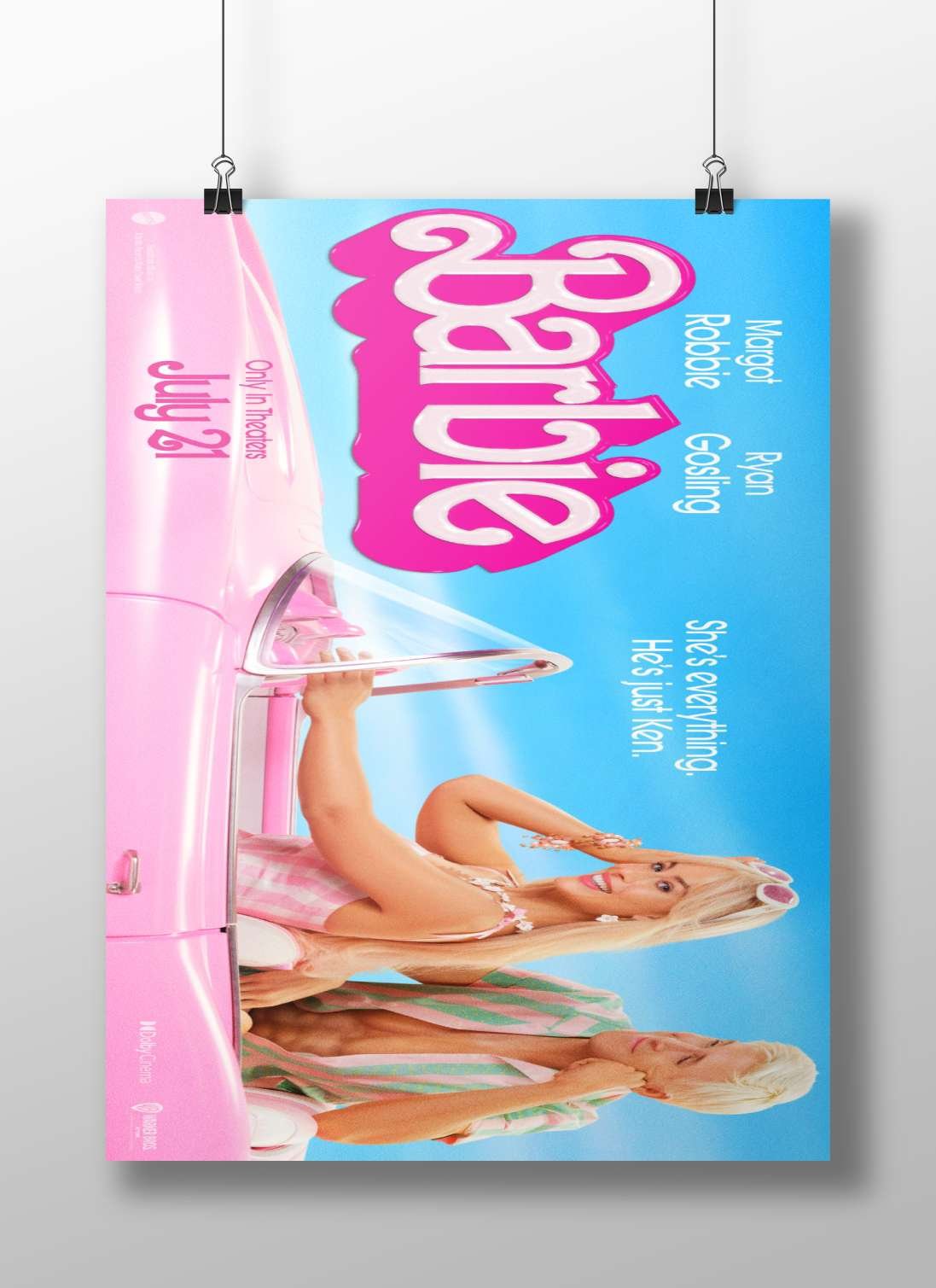 Barbie (film franchise) Barbie Dreamhouse - Iconic Pop Art Poster