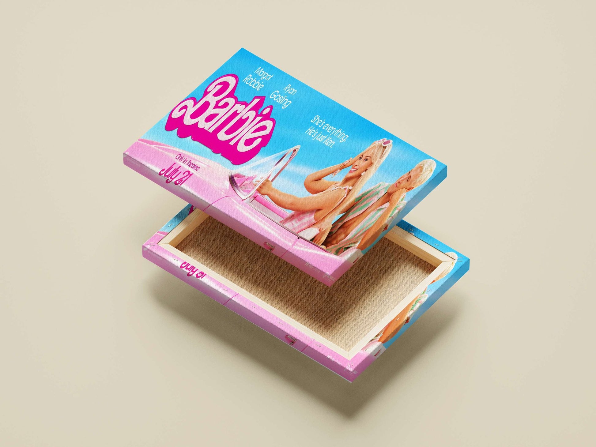 Barbie (film franchise) Barbie Dreamhouse - Iconic Pop Art Poster