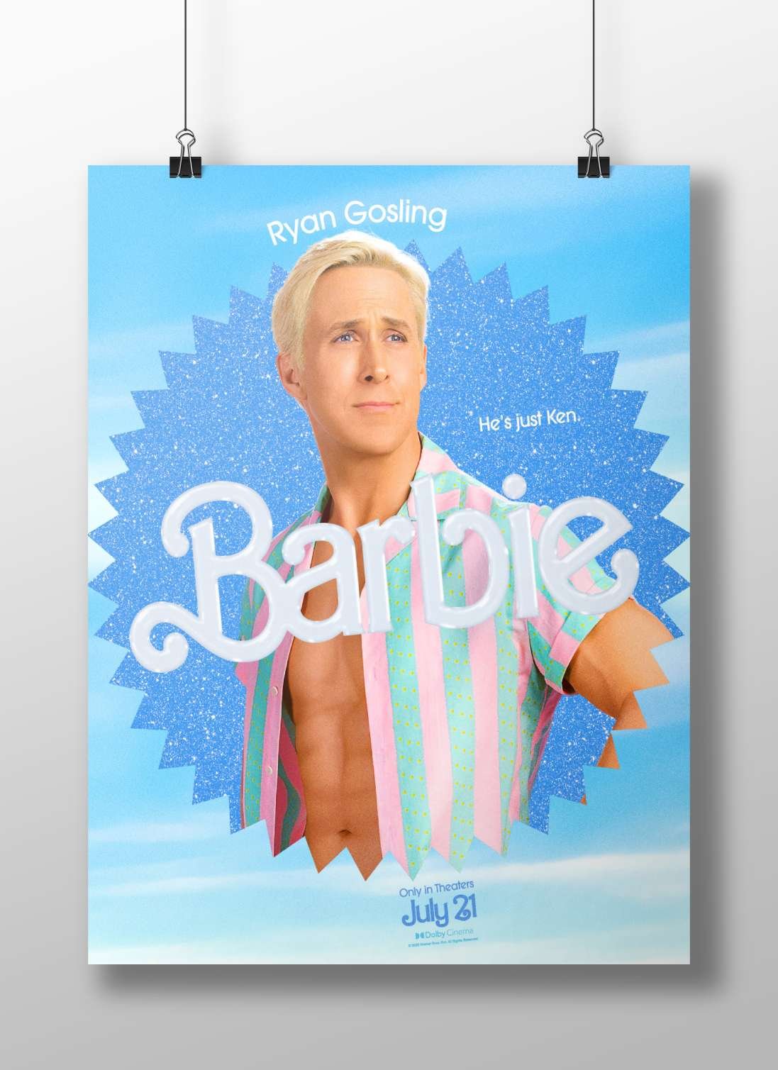 Ken (Barbie franchise) Ken - Iconic Toy Pop Art Poster