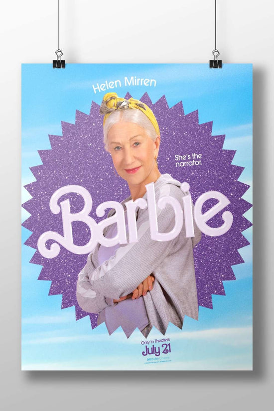 The 2023 film "Barbie" (franchise) Barbie Dream Pop Art Poster