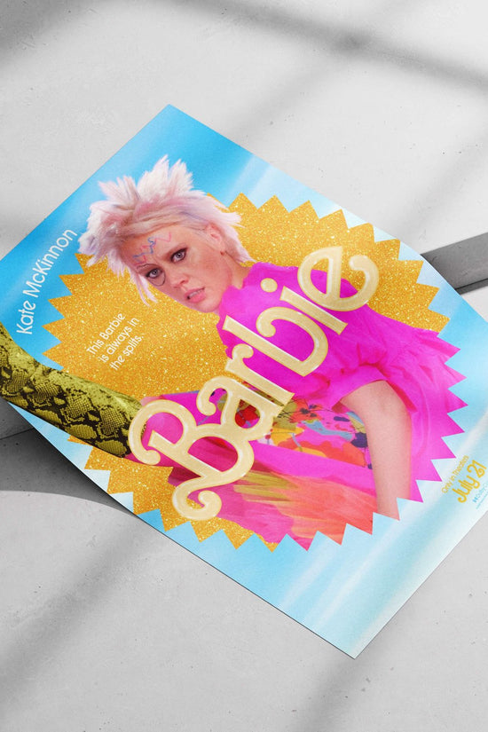 The 2023 film "Barbie" (Warner Bros. franchise) Barbie Dreamhouse - Pop Art Poster