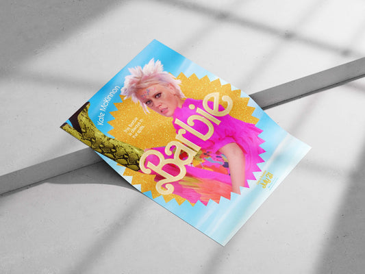 The 2023 film "Barbie" (Warner Bros. franchise) Barbie Dreamhouse - Pop Art Poster