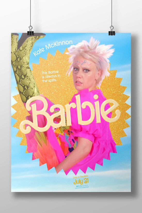 The 2023 film "Barbie" (Warner Bros. franchise) Barbie Dreamhouse - Pop Art Poster