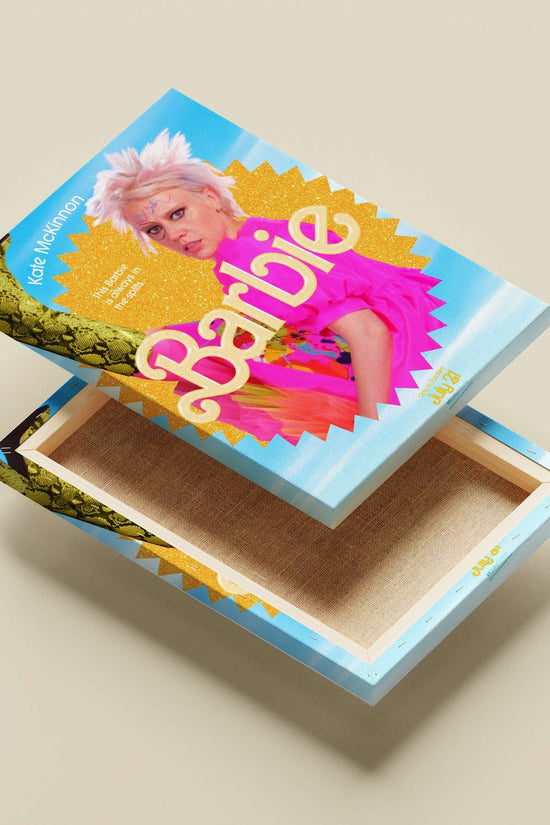 The 2023 film "Barbie" (Warner Bros. franchise) Barbie Dreamhouse - Pop Art Poster