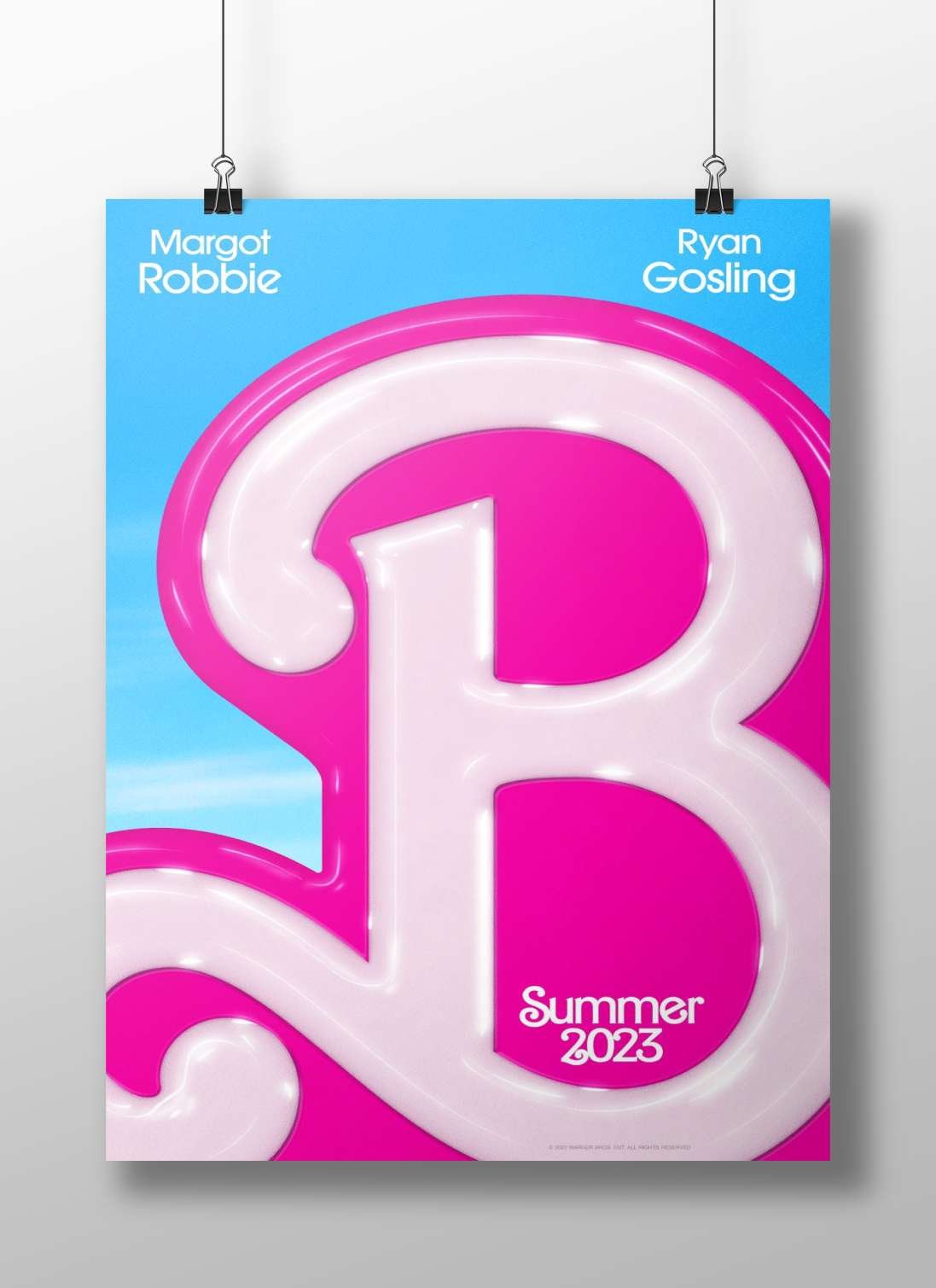 Barbie (movie) Barbie Dreamhouse - Fantasy Pop Art Poster