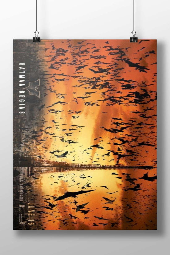 Batman Begins Bruce Wayne - Dark Knight Noir Poster