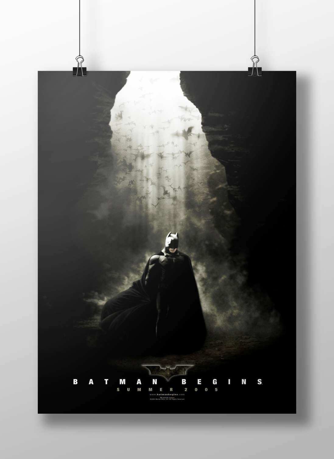 Batman (from DC Comics' Batman franchise) Batman - Noir Icon Poster