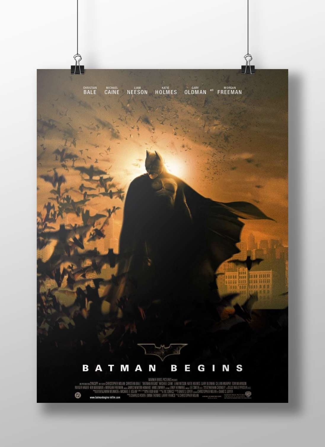 Batman (from the Batman franchise) Bruce Wayne - Gotham Noir Poster