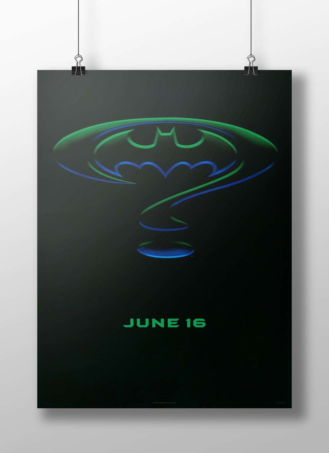 Batman (DC Comics franchise) Bruce Wayne - Gotham Noir Poster