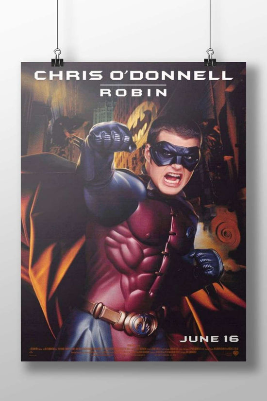 Chris O'Donnell as Robin (Batman franchise character) Batman Begins - Gotham'S Hero Poster