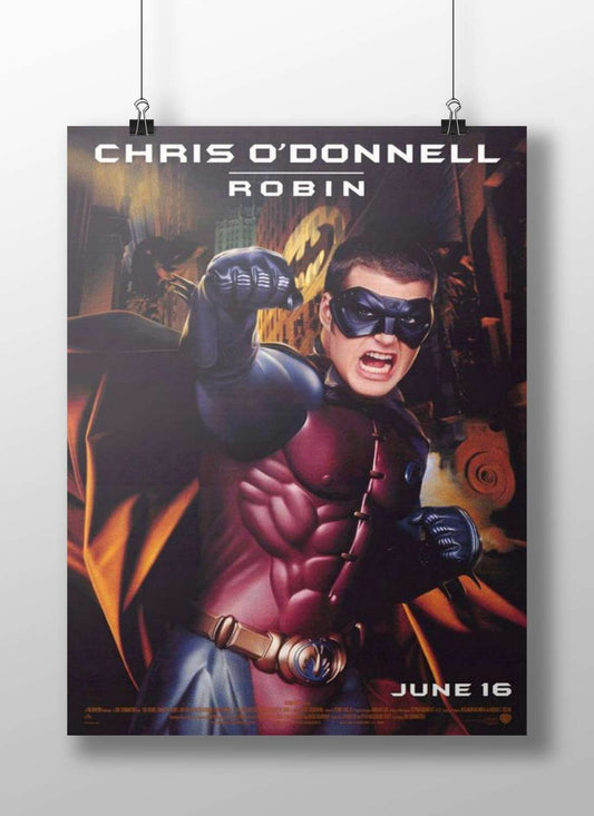 Chris O'Donnell as Robin (Batman franchise character) Batman Begins - Gotham'S Hero Poster