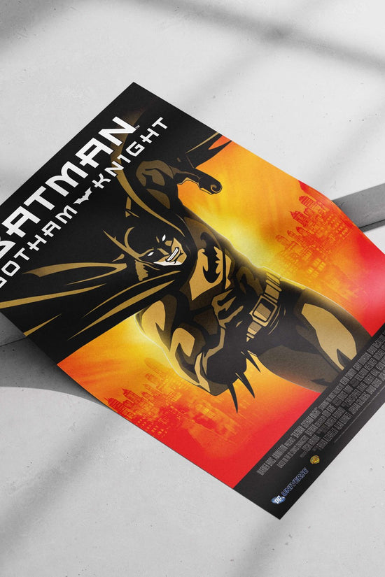 Batman (DC Comics superhero, referenced via OCR's "Bhiman" typo) Dark Knight - Gotham Guardian Poster