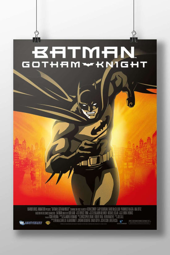 Batman (DC Comics superhero, referenced via OCR's "Bhiman" typo) Dark Knight - Gotham Guardian Poster