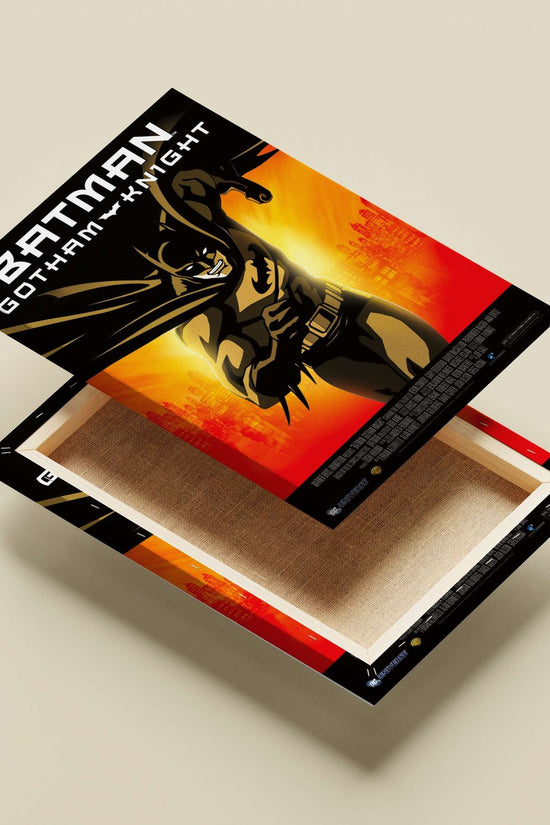 Batman (DC Comics superhero, referenced via OCR's "Bhiman" typo) Dark Knight - Gotham Guardian Poster