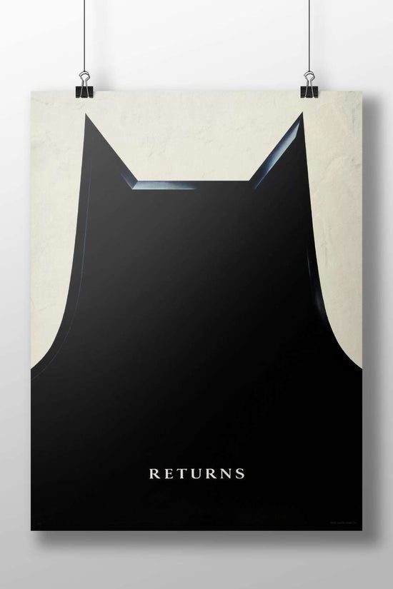 Batman (from the "Batman Returns" franchise) Batman - Noir Icon Poster