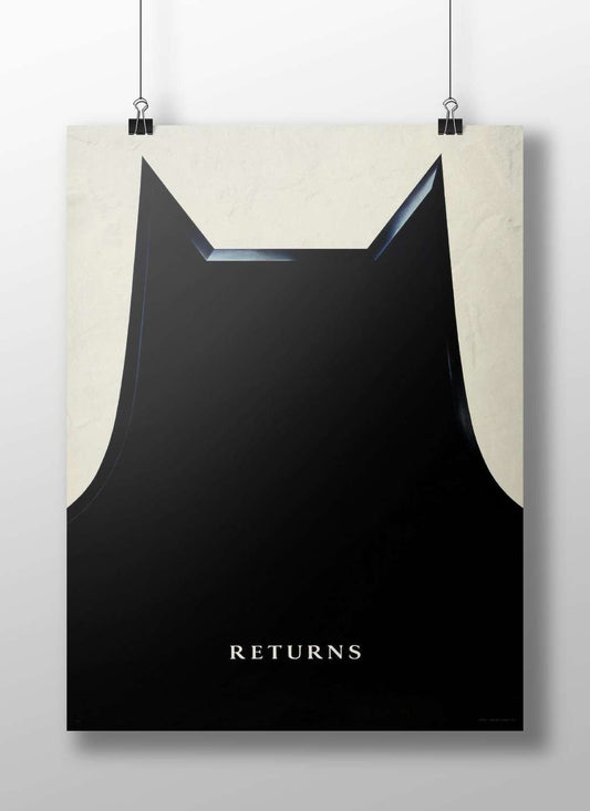 Batman (from the "Batman Returns" franchise) Batman - Noir Icon Poster