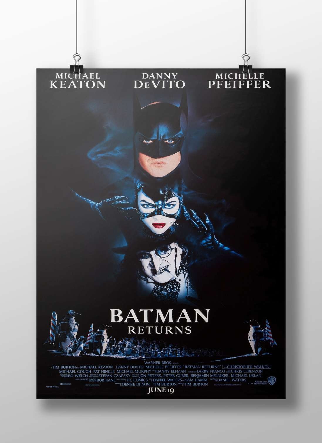 Batman Returns (the specific movie title from the Batman franchise) Bruce Wayne - Gotham Noir