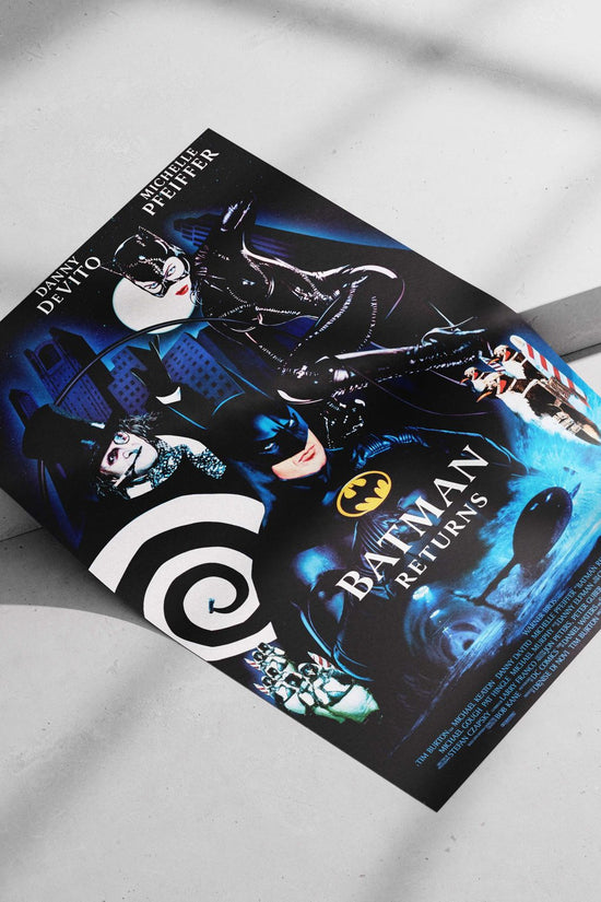 The film "Batman Returns" (1992), part of the Batman franchise. Batman Returns - Gotham Noir