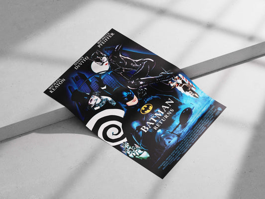 The film "Batman Returns" (1992), part of the Batman franchise. Batman Returns - Gotham Noir