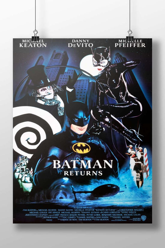 The film "Batman Returns" (1992), part of the Batman franchise. Batman Returns - Gotham Noir