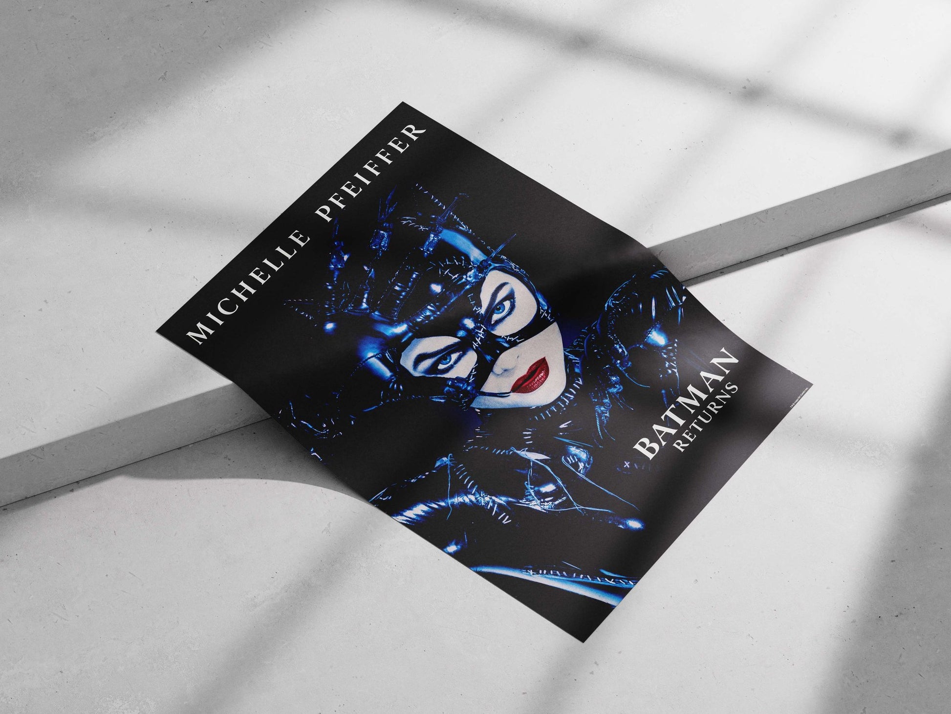Catwoman (from Batman Returns, portrayed by Michelle Pfeiffer) Catwoman - Noir Icon Poster