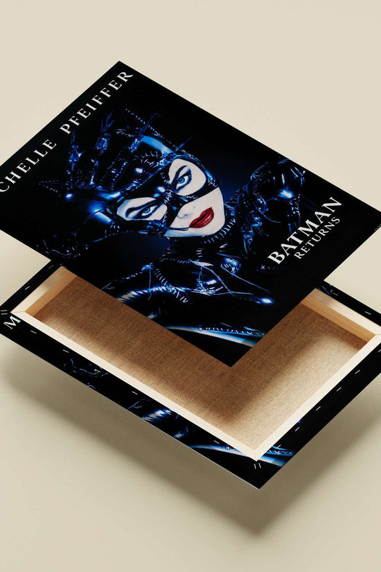 Catwoman (from Batman Returns, portrayed by Michelle Pfeiffer) Catwoman - Noir Icon Poster