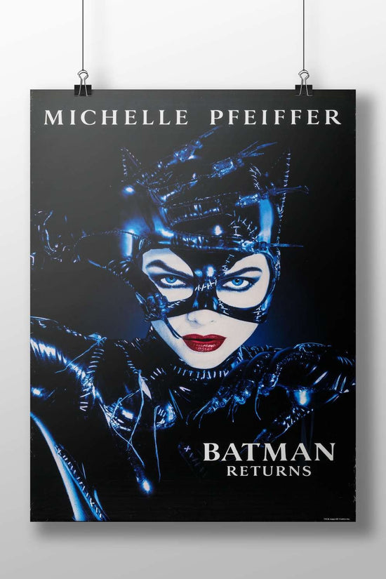 Catwoman (from Batman Returns, portrayed by Michelle Pfeiffer) Catwoman - Noir Icon Poster