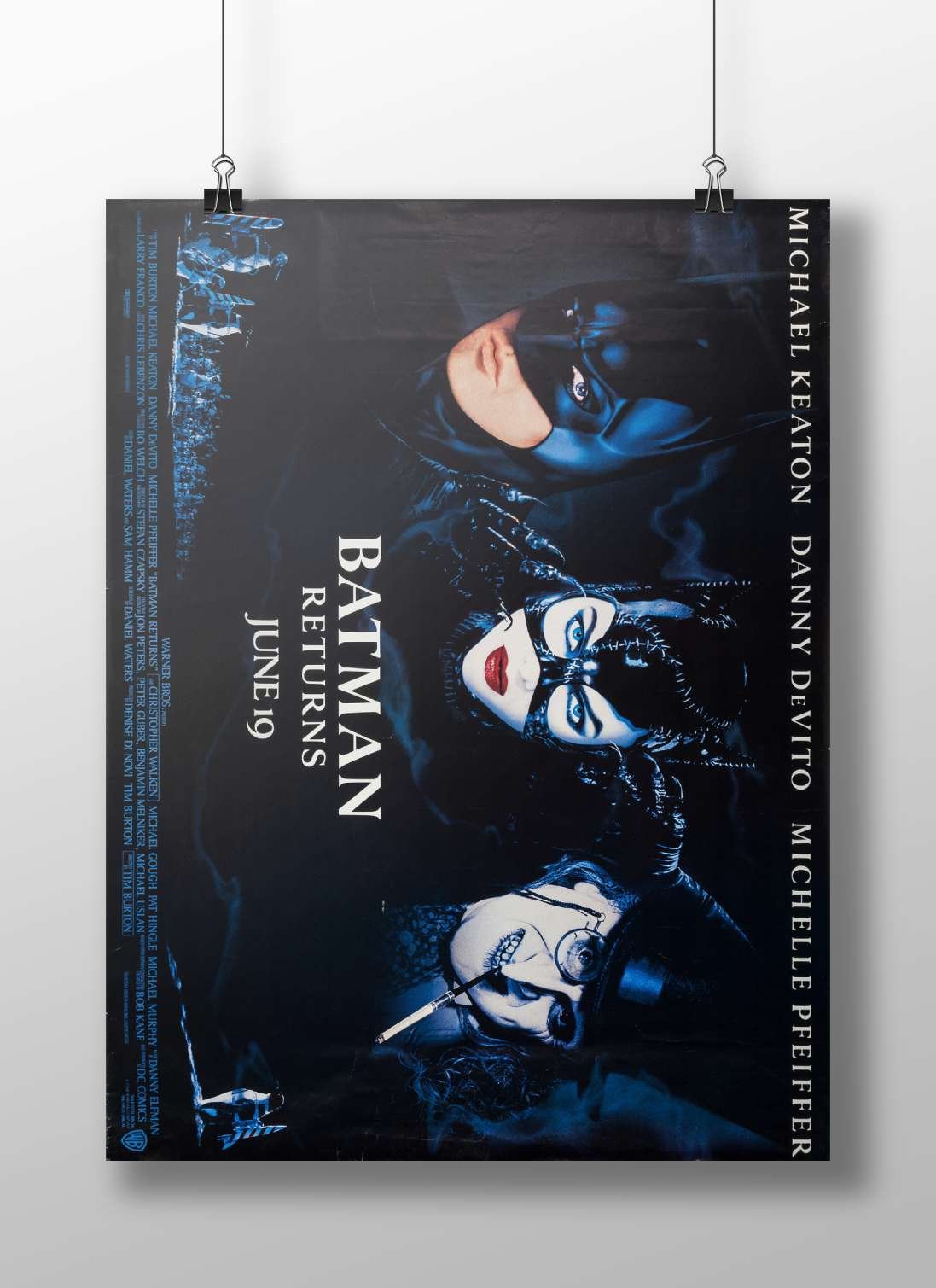 Batman Returns (1992 film, part of the Batman franchise) Penguin - Gotham Icon Poster