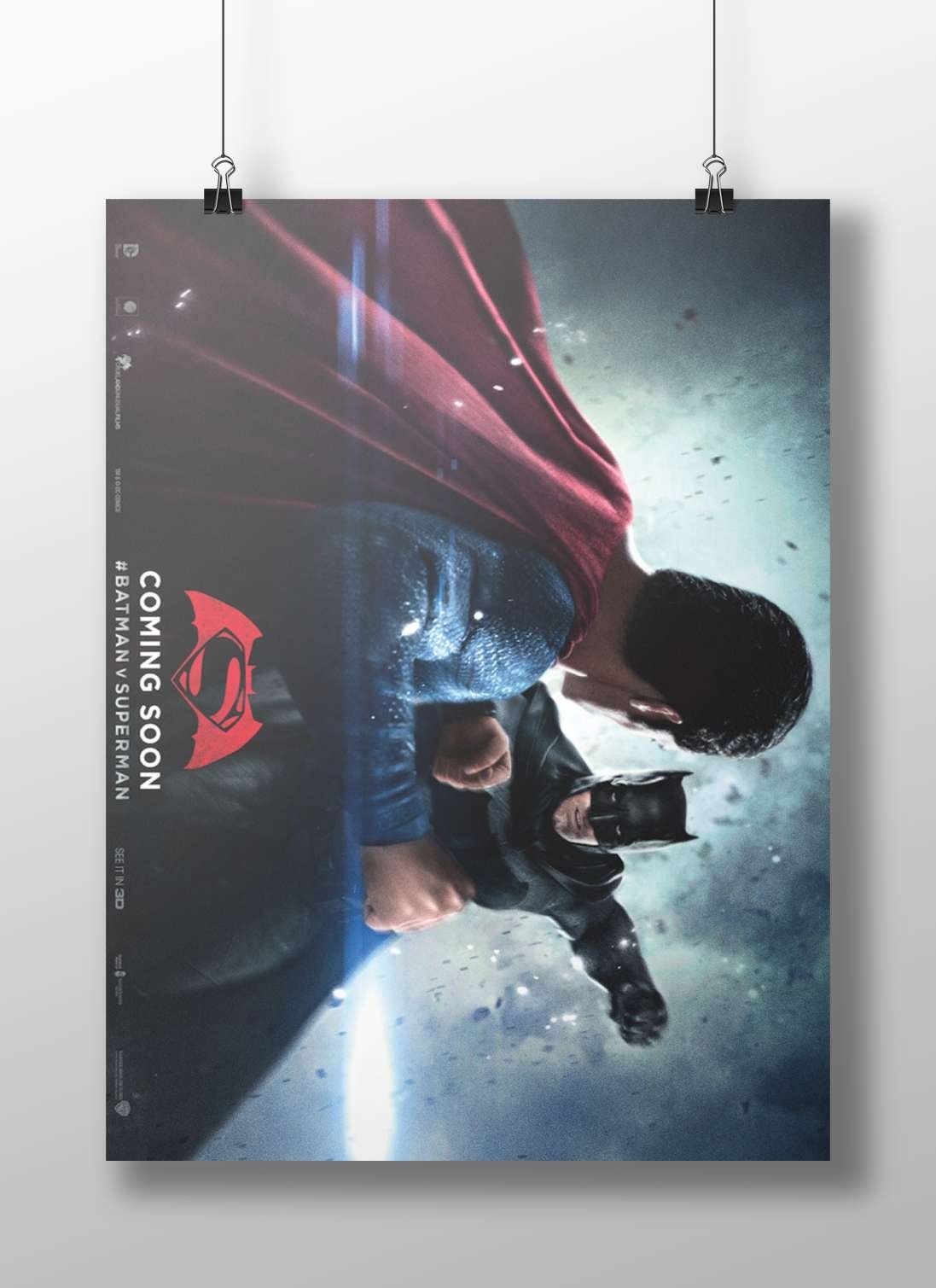 Batman and Superman (DC Comics superheroes) Batman And Superman - Legendary Heroes Poster