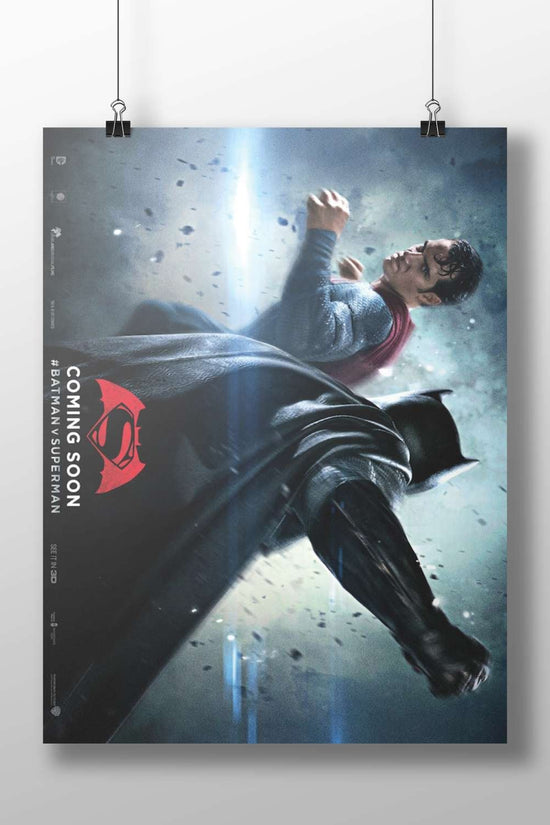 Batman and Superman from the DC Comics franchise, featured in the movie "Batman v Superman".