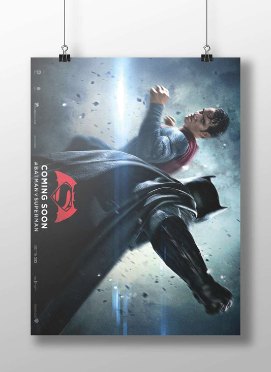 Batman and Superman from the DC Comics franchise, featured in the movie "Batman v Superman".