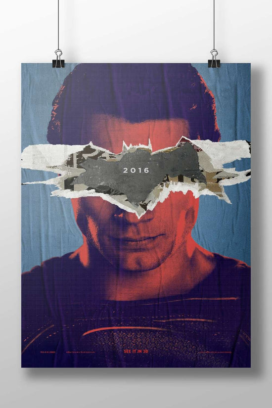 Batman vs Superman (2016 film) Batman Vs Superman - Epic Heroes Poster