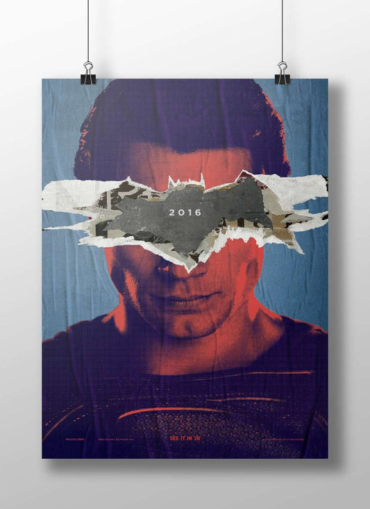 Batman vs Superman (2016 film) Batman Vs Superman - Epic Heroes Poster