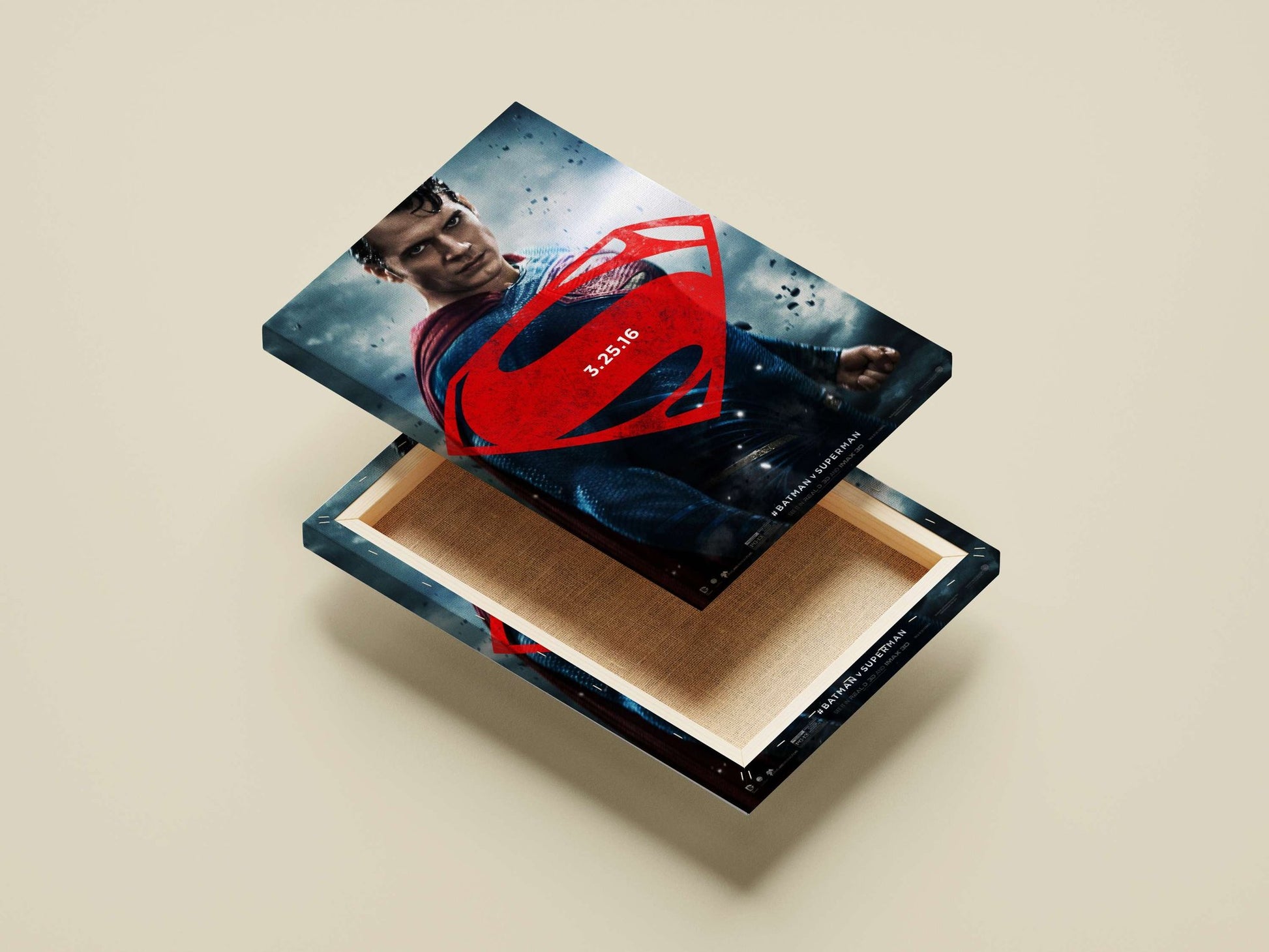 Batman v Superman (DC Comics franchise movie) Batman V Superman - Justice Unleashed Poster