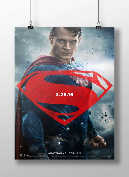 Batman v Superman (DC Comics franchise movie) Batman V Superman - Justice Unleashed Poster