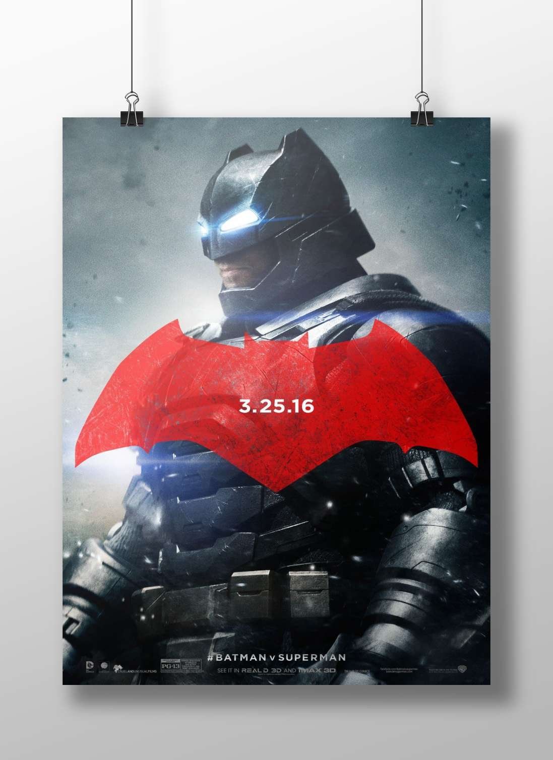 Bruce Wayne (DC Comics character) Batman - Noir Icon Poster