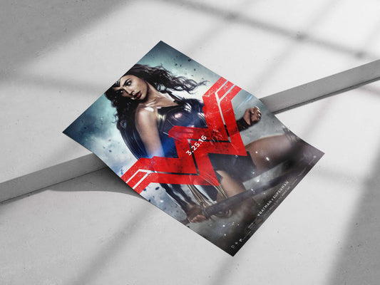 Wonder Woman (Diana Prince), DC Comics superhero featured in the "Batman v Superman" franchise. Diana