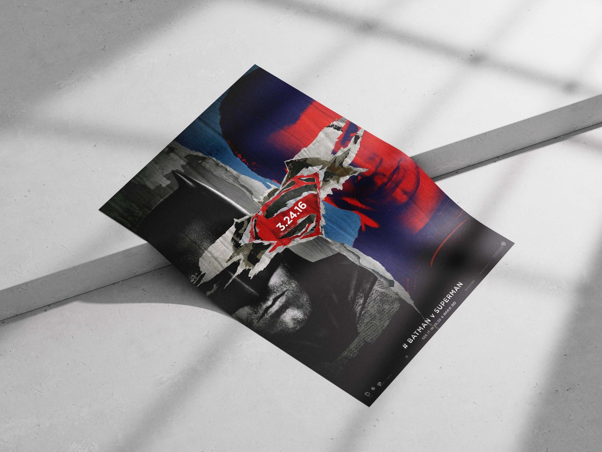 Batman v Superman (DC Comics franchise movie) Batman V Superman - Dark Knight Duo Poster