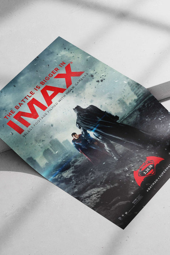 Batman v Superman (DC Comics franchise film) Bruce Wayne Vs Superman - Dc Superheroes Poster